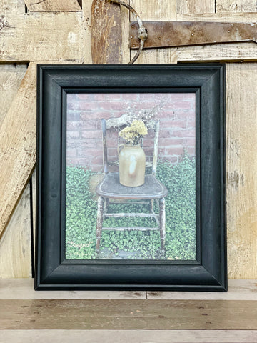 Bouquet on Chain Hanging Sign