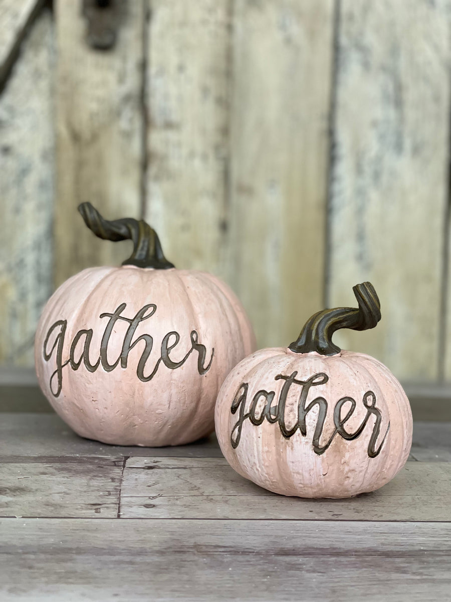 Resin Pumpkin with Gather Script