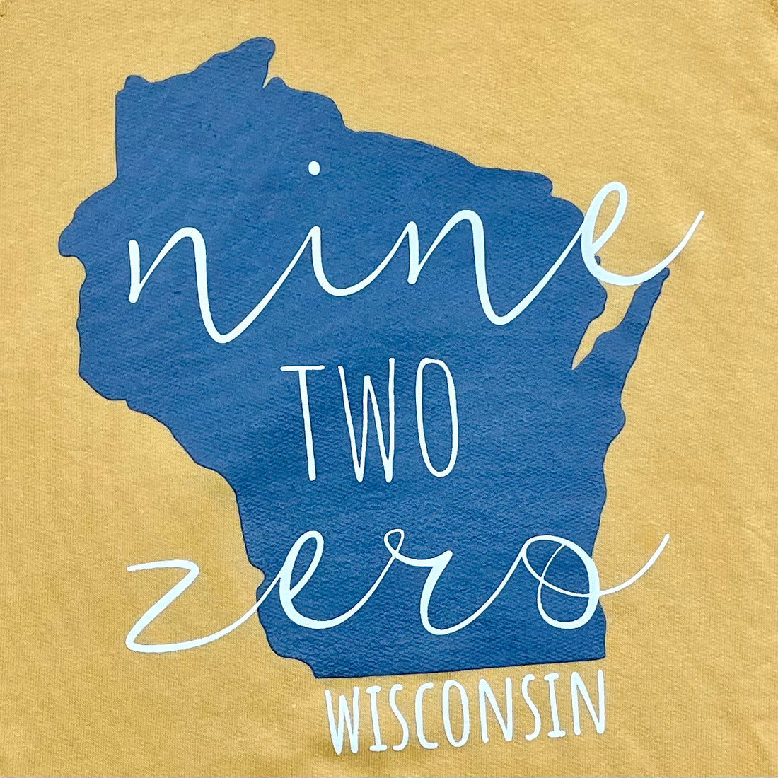 Nine Two Zero Wisconsin Hoodie - Yellow