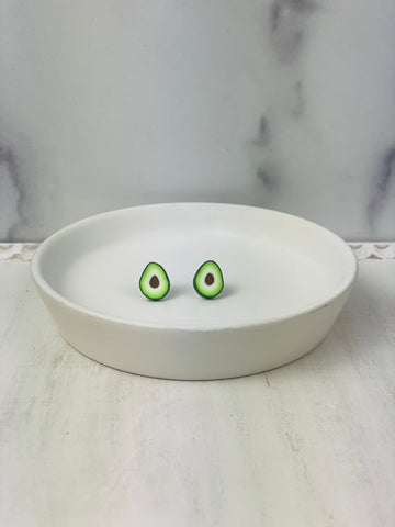 Avocado Stud Earrings