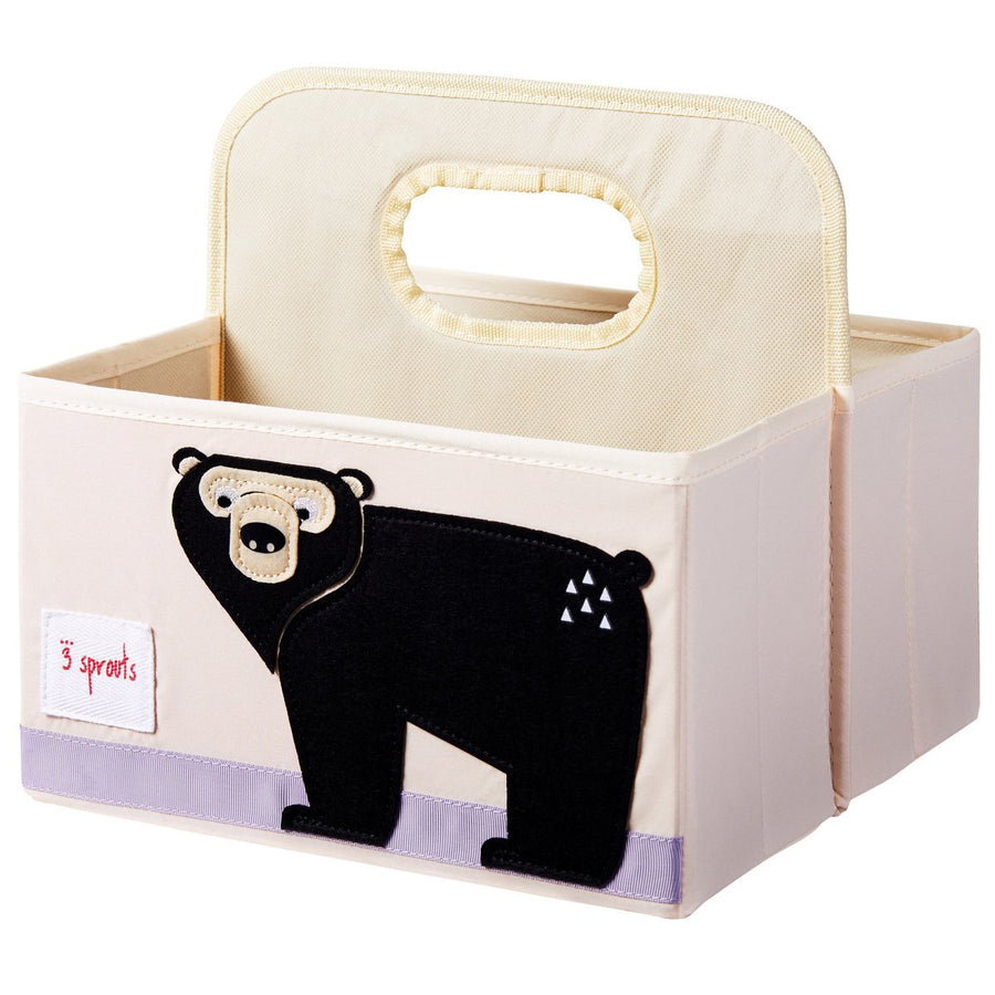 3 Sprouts Bear Diaper Caddy