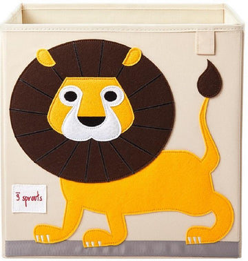 3 Sprouts Lion Storage Box