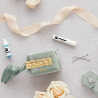 Velvet Minimergency Kit for Bridesmaids - Sage