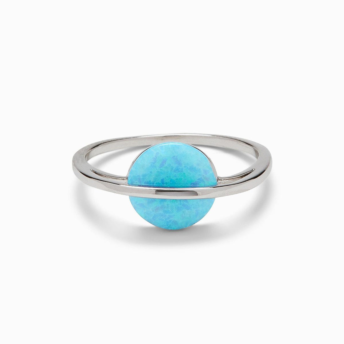 Pura Vida Bracelets -  Opal Saturn Ring