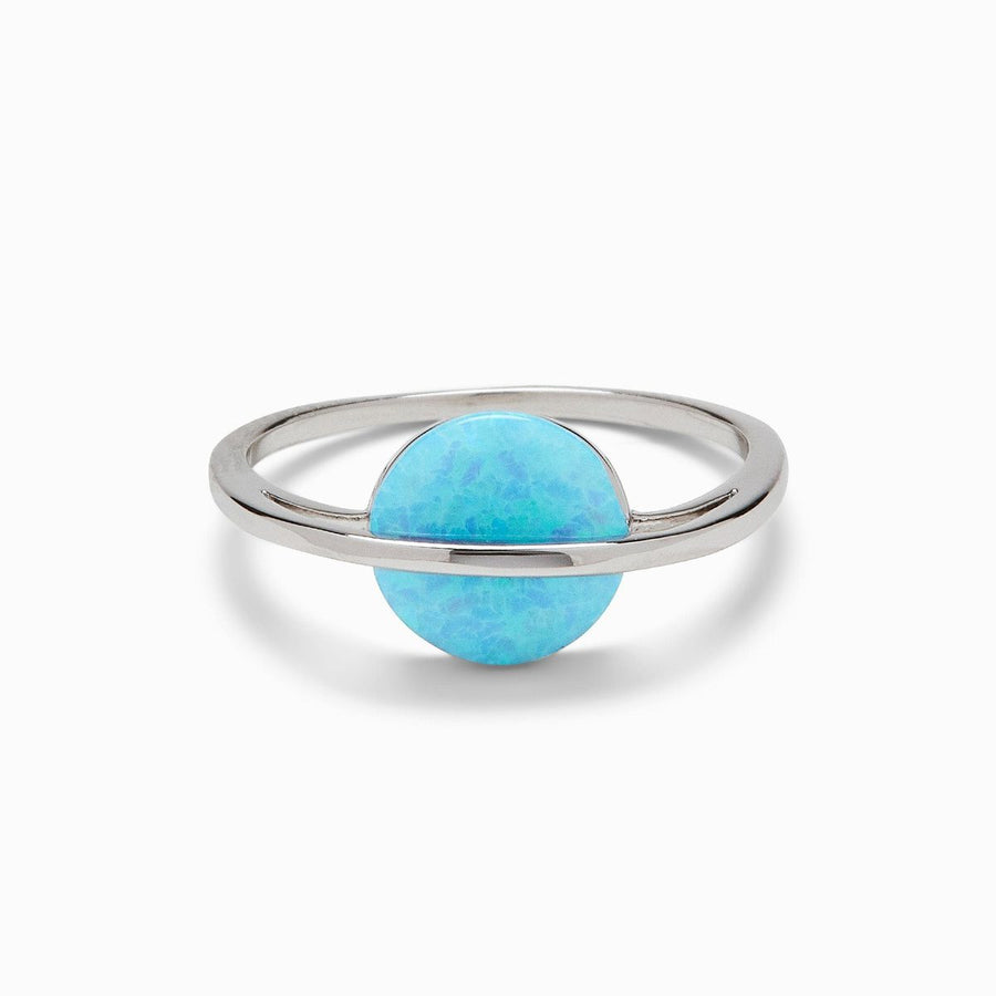 Pura Vida Bracelets -  Opal Saturn Ring