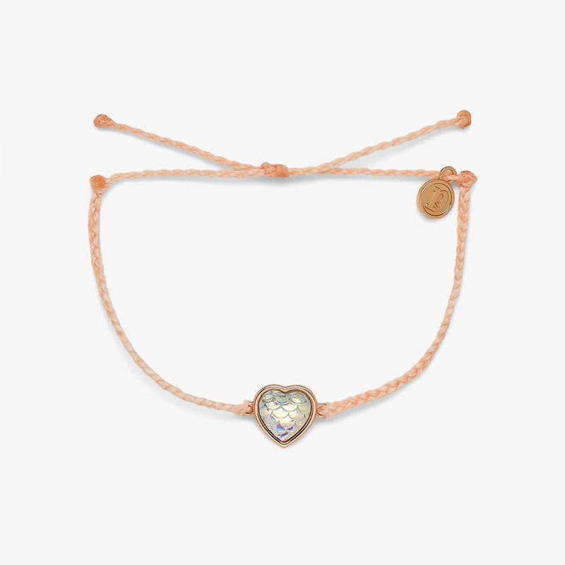 Pura Vida Bracelets - Mermaid Heart Charm Bracelet