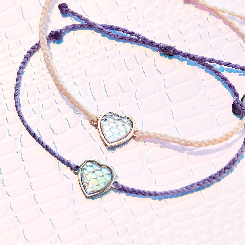 Pura Vida Bracelets - Mermaid Heart Charm Bracelet