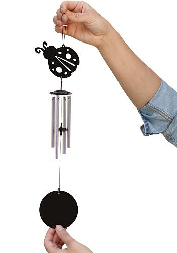 Jacob's Silhouette Wind Chime, Ladybug