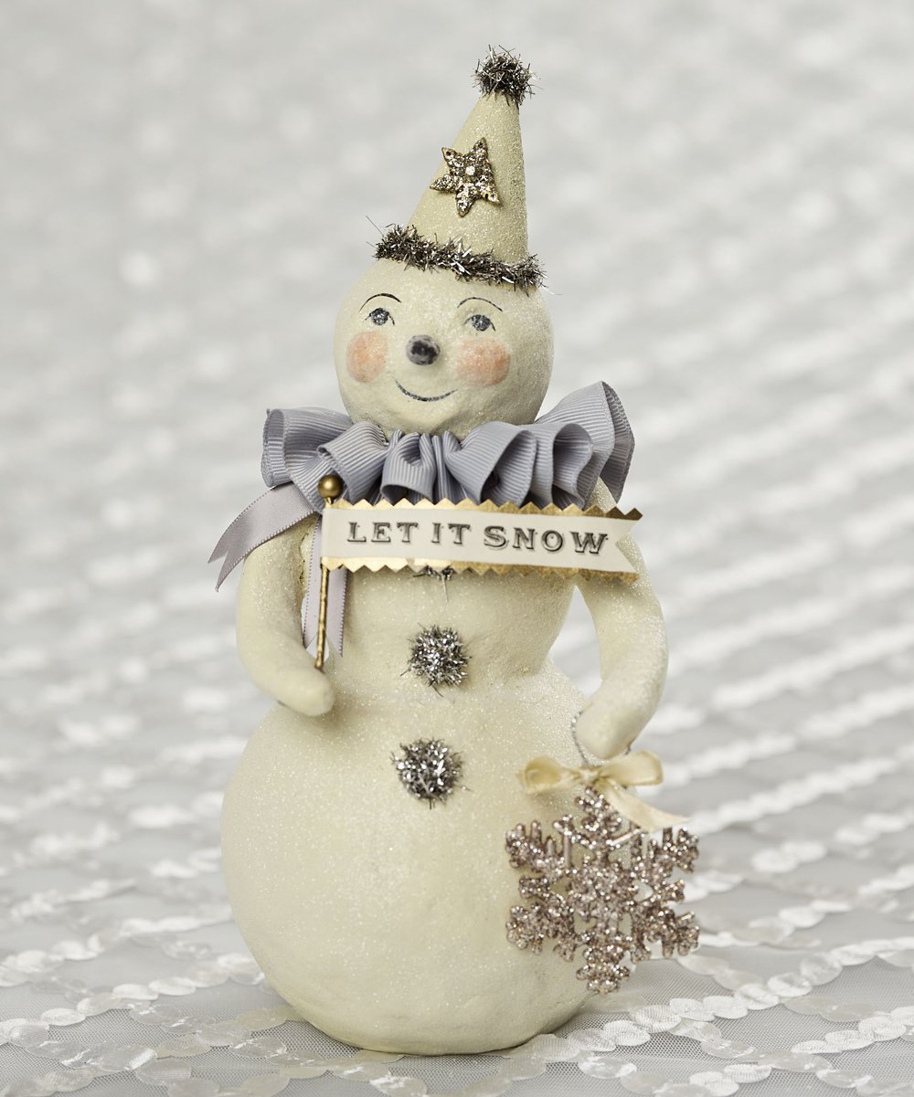 Heather Myers White 'Let it Snow' Snow Blitz Figurine